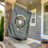 McFarlane Hunting Ancient Tartan Crest Garden Flag
